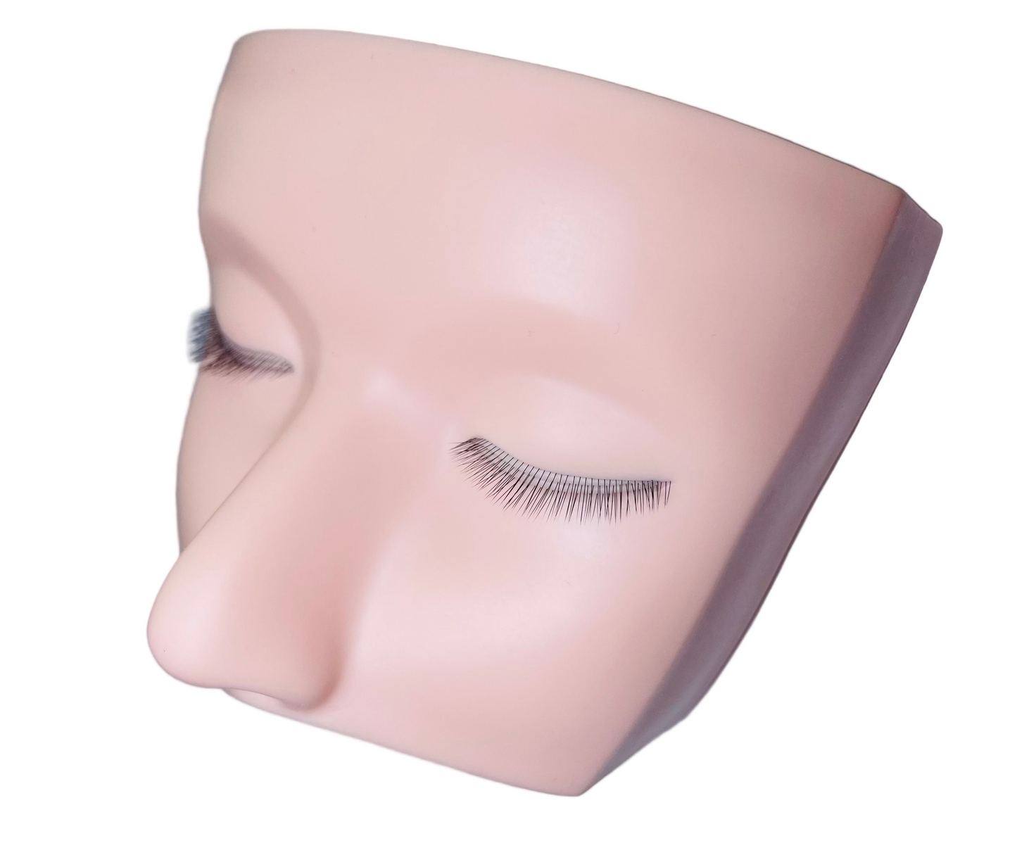 3-Layer Eyelash Practice Mannequin Head