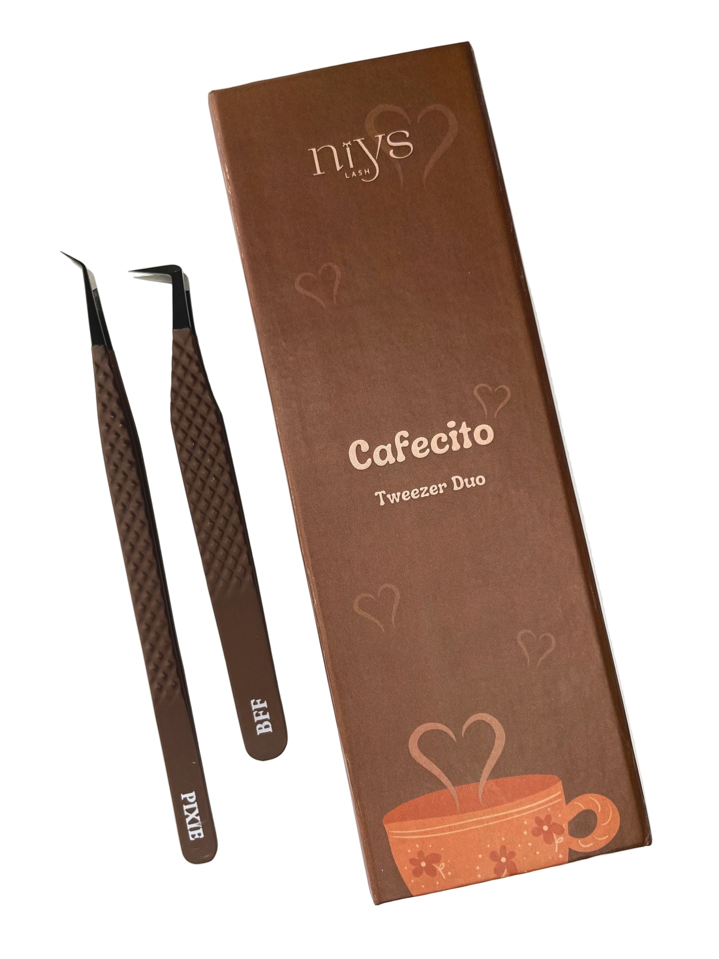 Cafecito Tweezer Duo