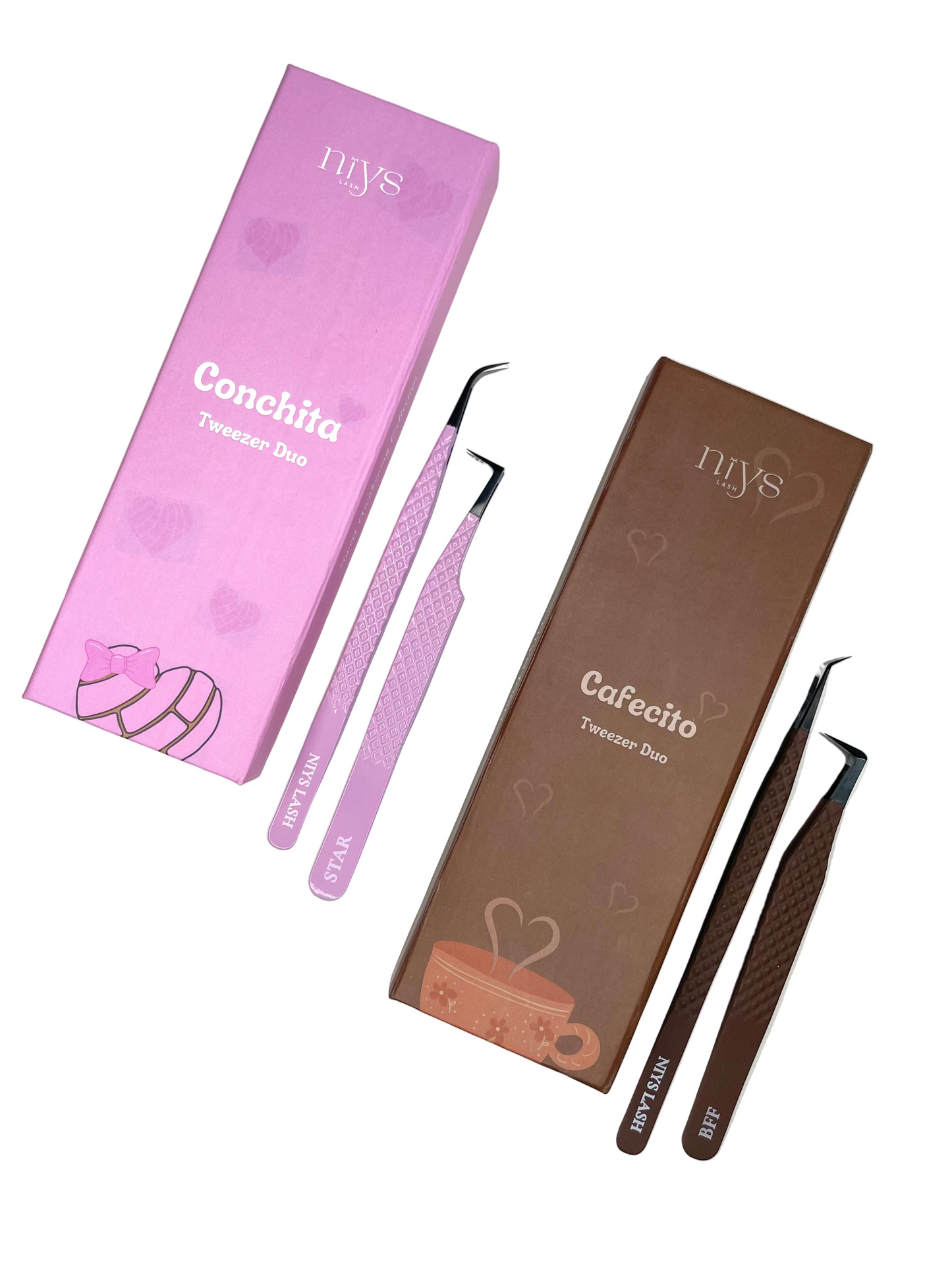 Cafecito Tweezer Duo